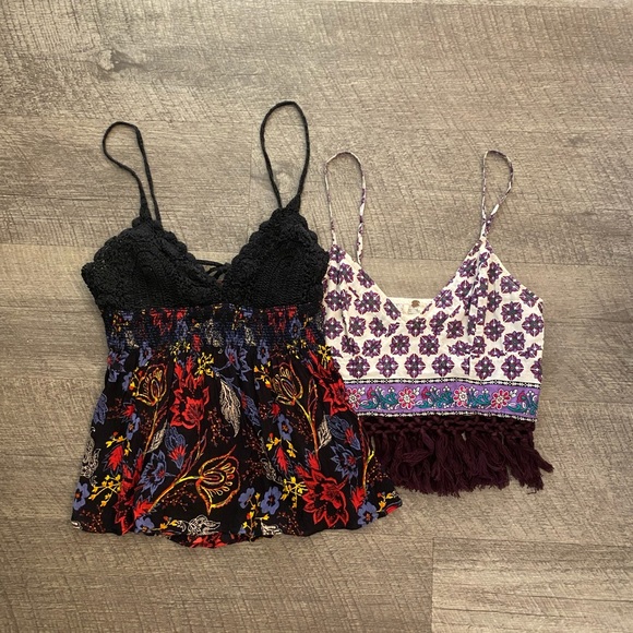 Free people Boho tank top bundle - Picture 3 of 5